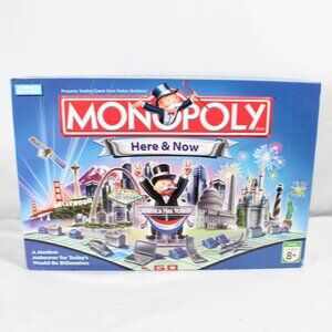 Vintage 2006 Monopoly Here and Now Edition Board Game